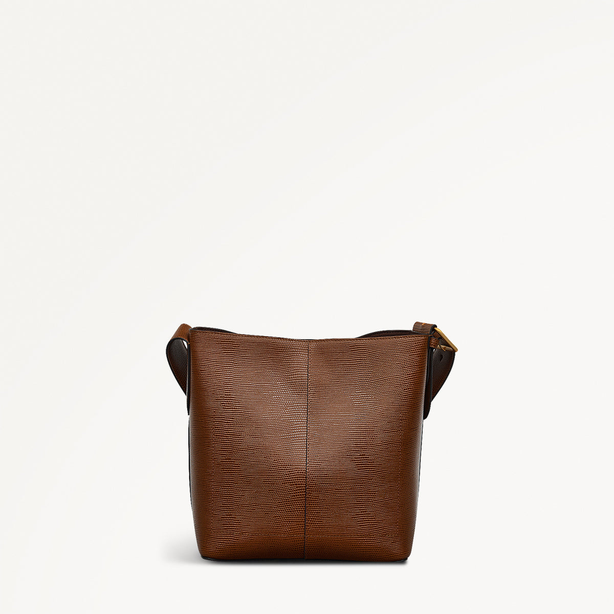 Medium Saddle Brown Crossbody Bag | Threadneedle Street Faux