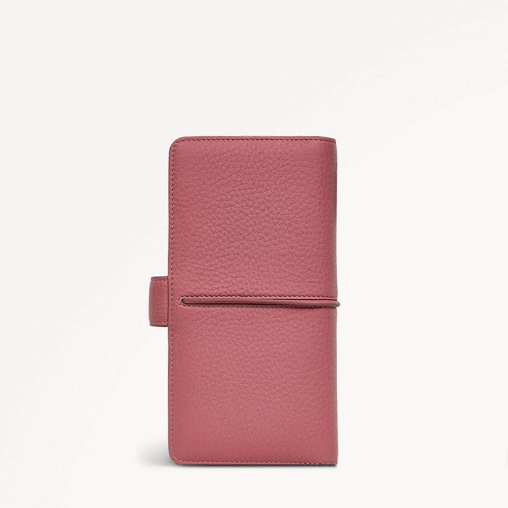 Hillgate Leather Large Bifold Wallet in Sienna Pink - 110713