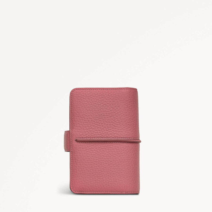 Hillgate Leather Medium Bifold Wallet in Sienna Pink - 110714