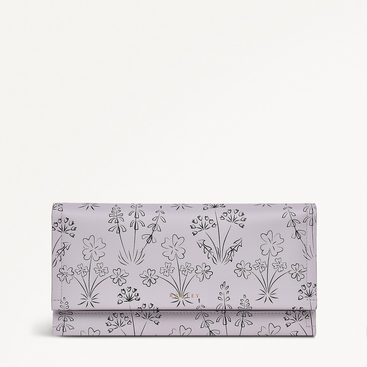Wild Flowers Large Flapover Wallet - RSD15701
