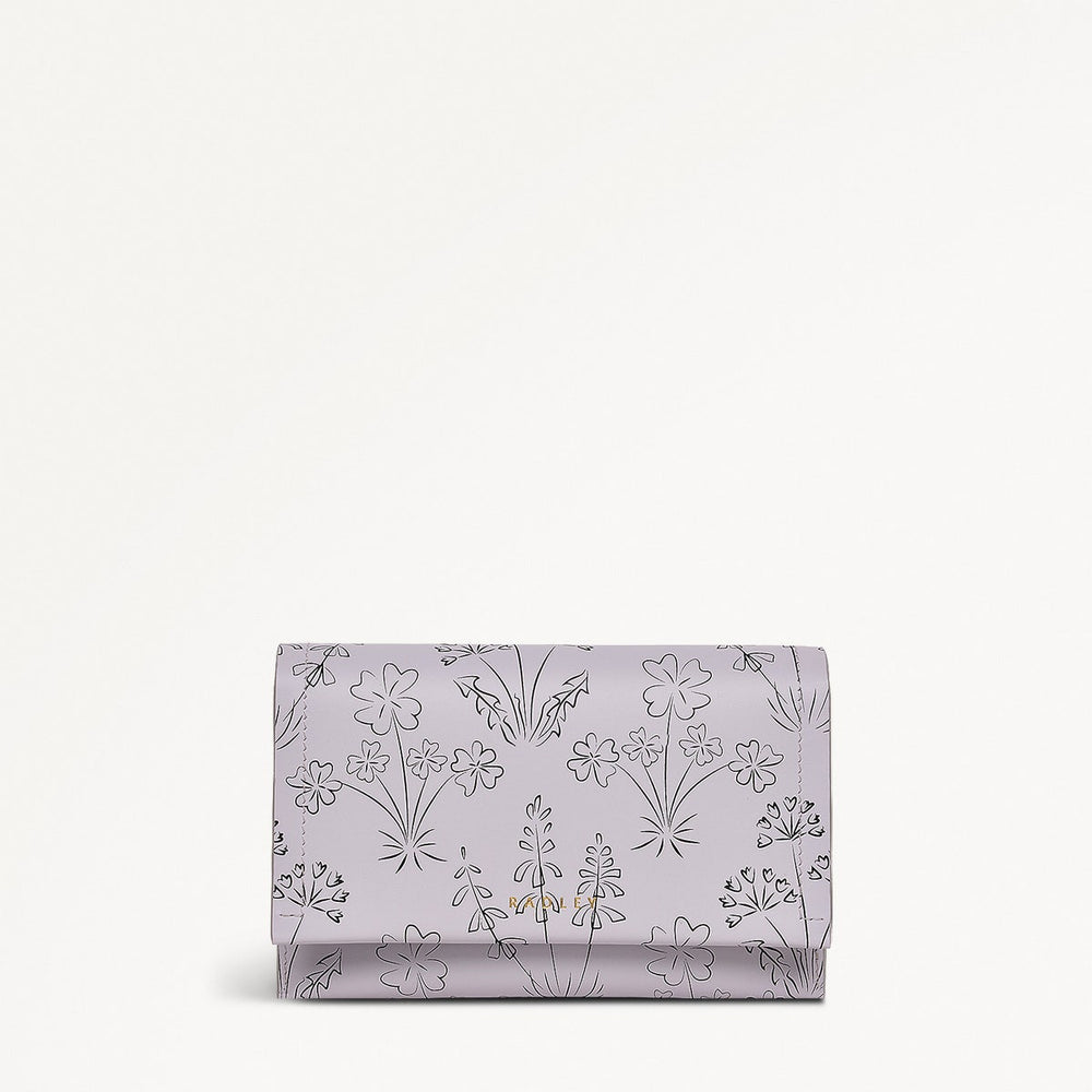 Wild Flowers Medium Flapover Wallet - RSD15702