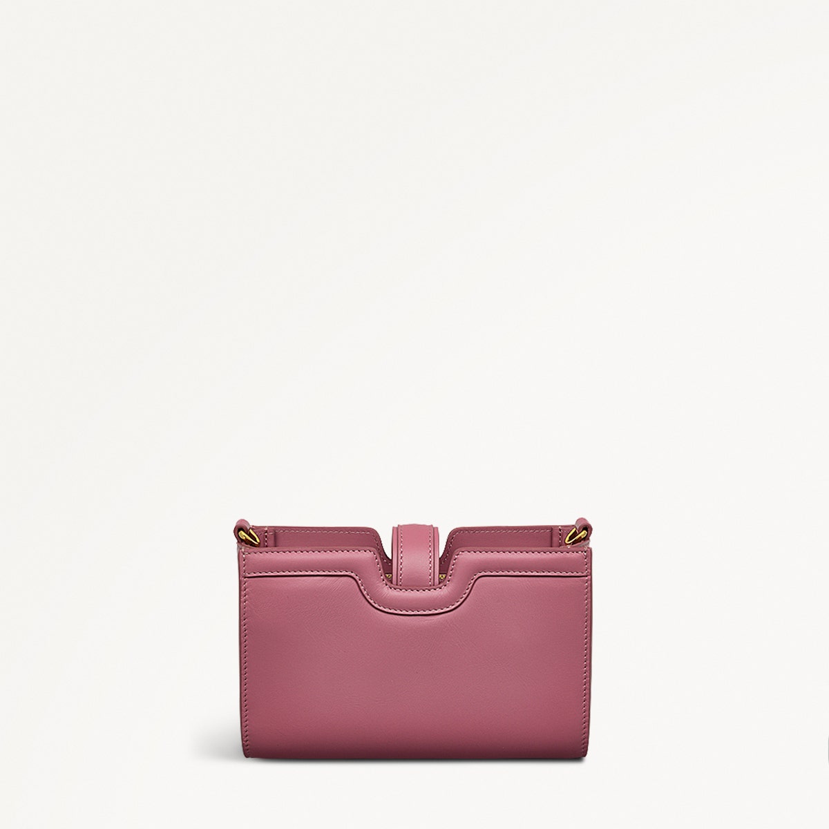 Kentucky Derby SS25 Leather Large Phone Cross Body Bag in Sienna Pink - 110723