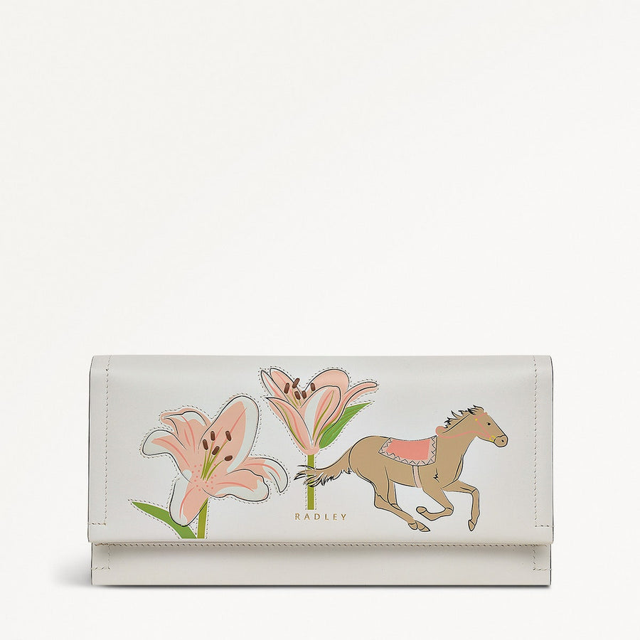 Kentucky Derby SS25 Large Flapover Wallet - RSD14601