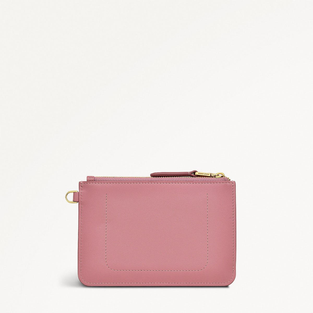 Kentucky Derby SS25 Leather Small Ziptop Coin Purse in Sienna Pink - 110727