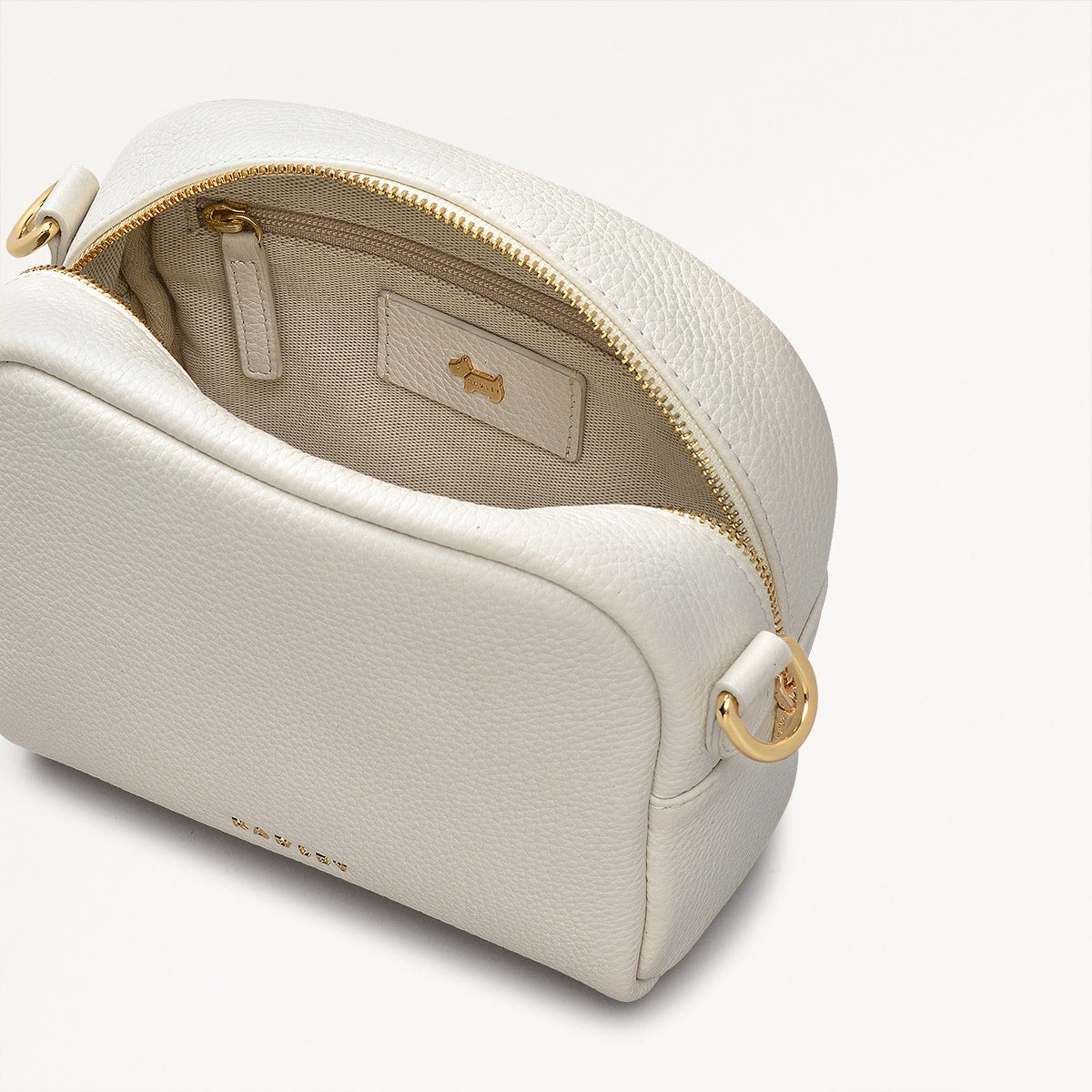 The Daily Mini Zip Around Cross Body Chalk - 110732