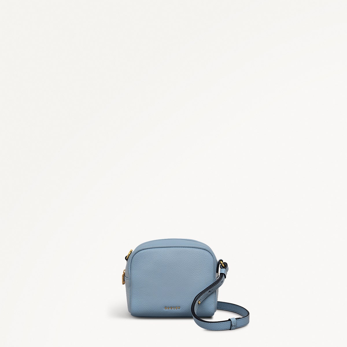 THE DAILY Mini ZIP AROUND CROSS BODY SMOKE BLUE
