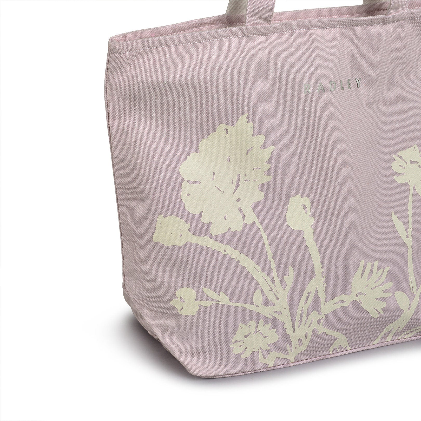 Blooming Lovely Fabric Small Ziptop Tote in Parfait - 110738