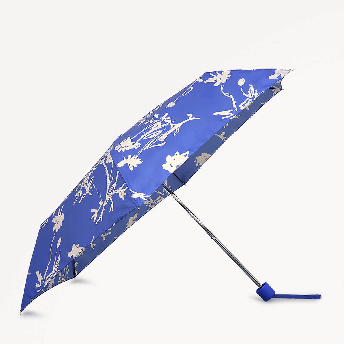 Blooming Lovely Fabric Superlite Responsible Umbrella in Yves Blue - 110739
