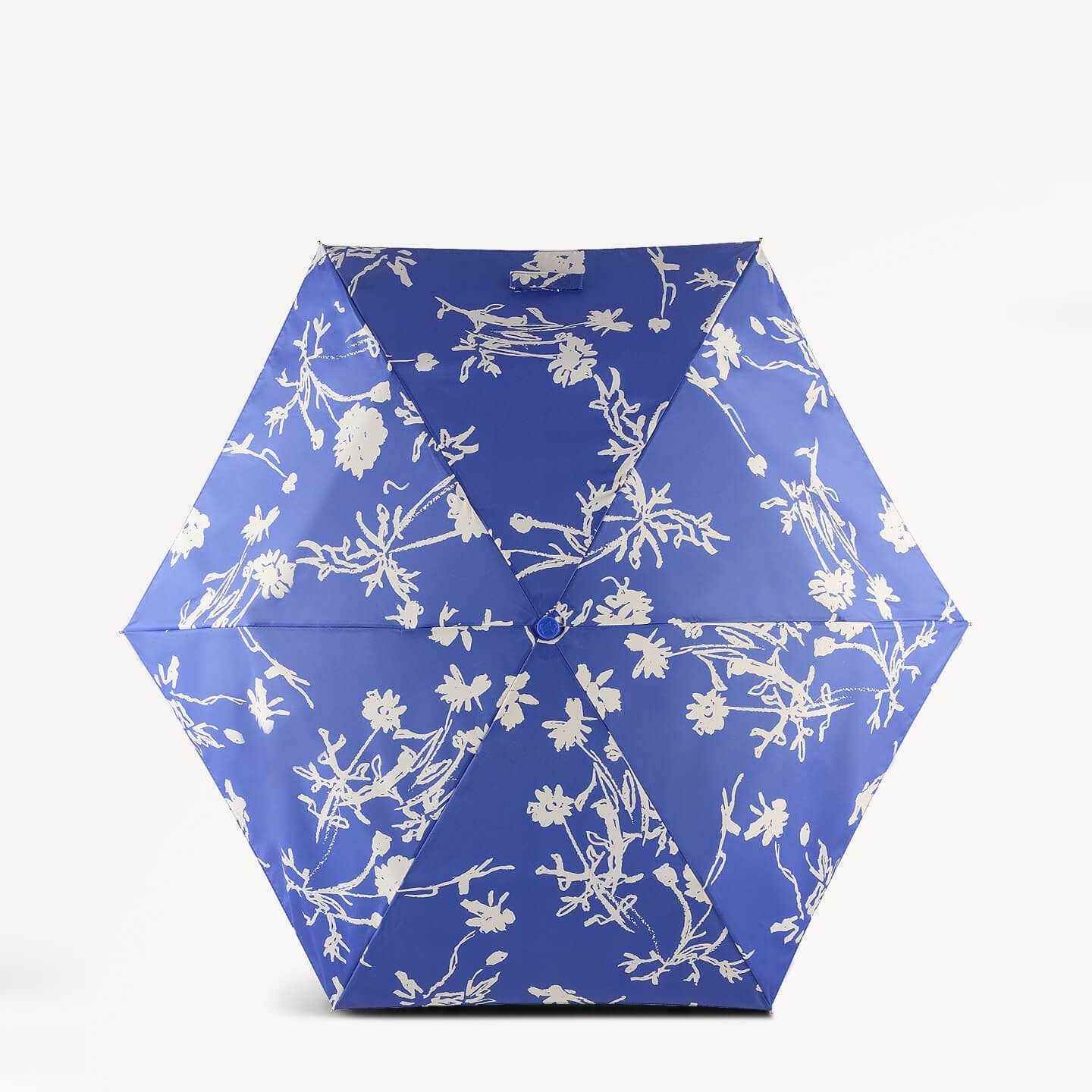 Blooming Lovely Fabric Superlite Responsible Umbrella in Yves Blue - 110739