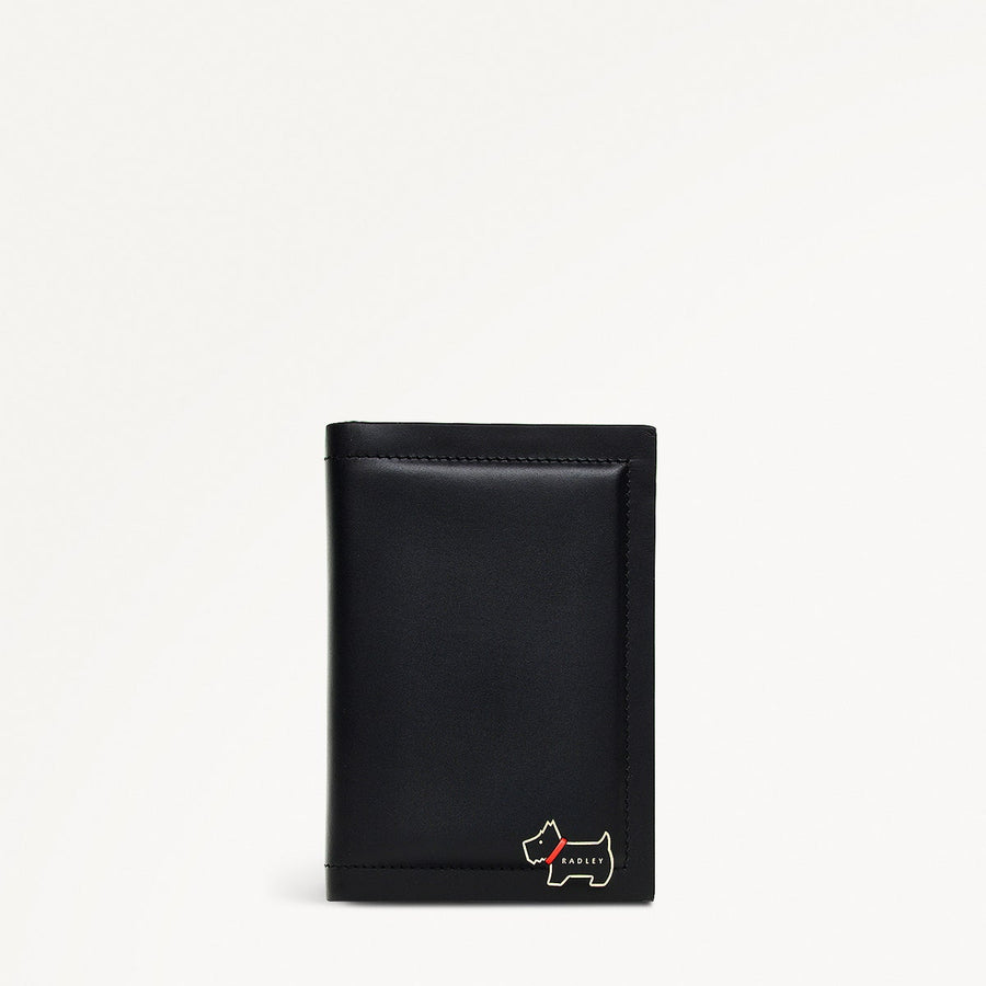 Heritage Lane Leather Passport Cover in Black - 110744