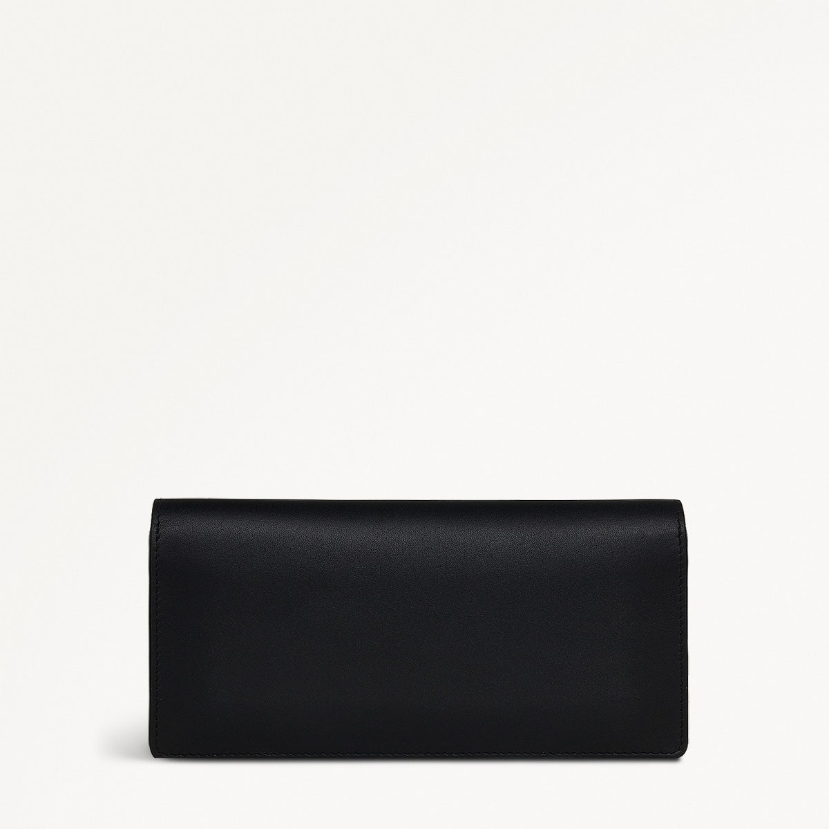 Pockets Leather Large Bifold Wallet in Black - 110753