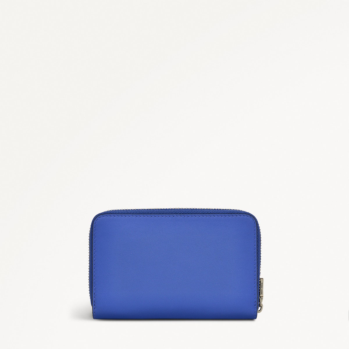 Pockets Leather Medium Zip Around Wallet in Yves Blue - 110756