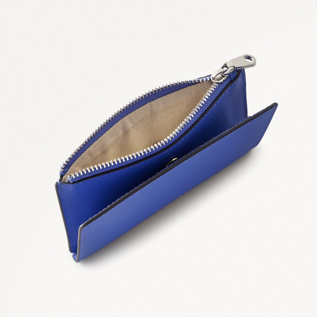 COIN STREET MEDIUM ZIPTOP WALLET YVES BLUE