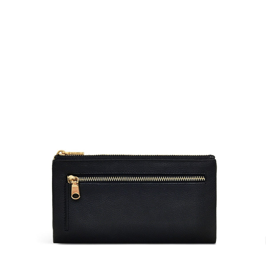 Mallow Street Leather Large Bifold Wallet in Black - 110763