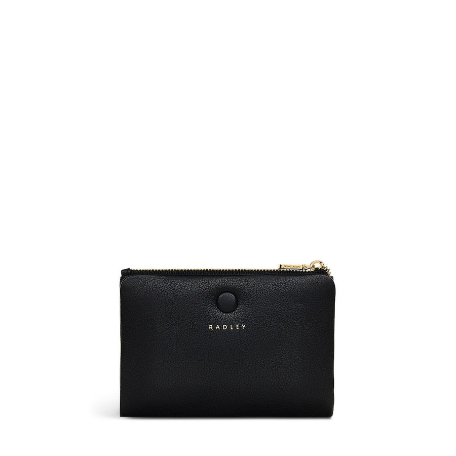 Mallow Street Leather Medium Bifold Wallet in Black - 110764