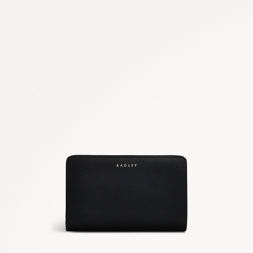 Lighthouse Leather Medium Bifold Wallet in Black - 110775