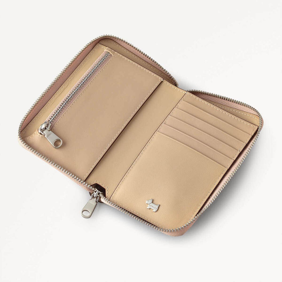 POCKETS MEDIUM ZIP AROUND Wallet STONE