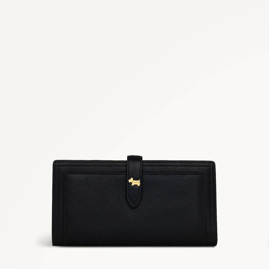 Willis Street Leather Large Bifold Wallet in Black - 110781