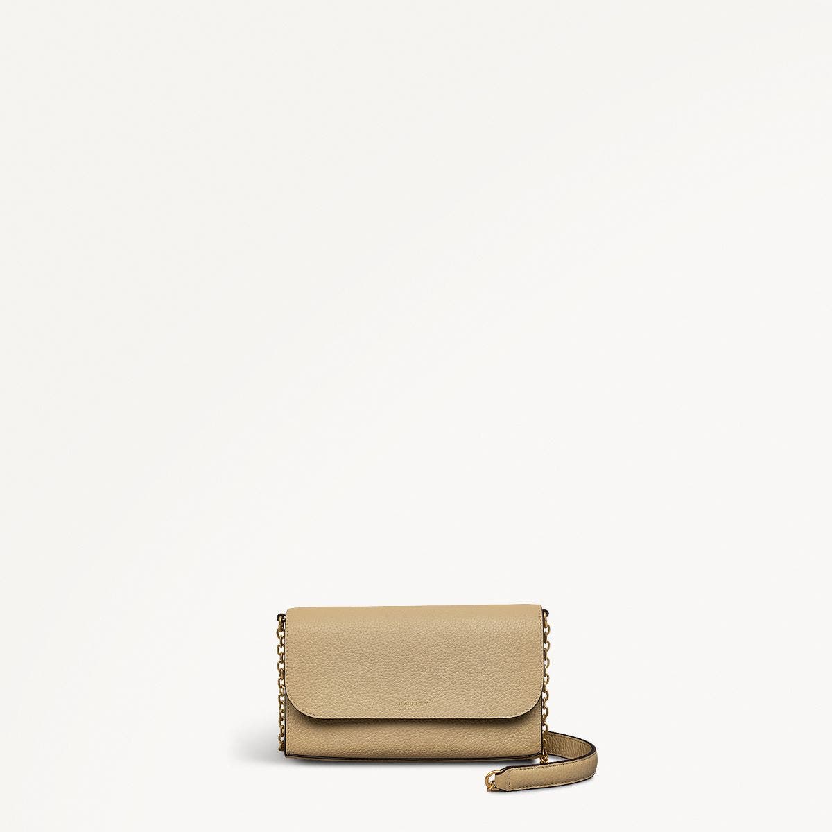 Travis Rothbone Bags Stone Leather Phone Crossbody Bag Beige | The Rathbone SS25 | Radley