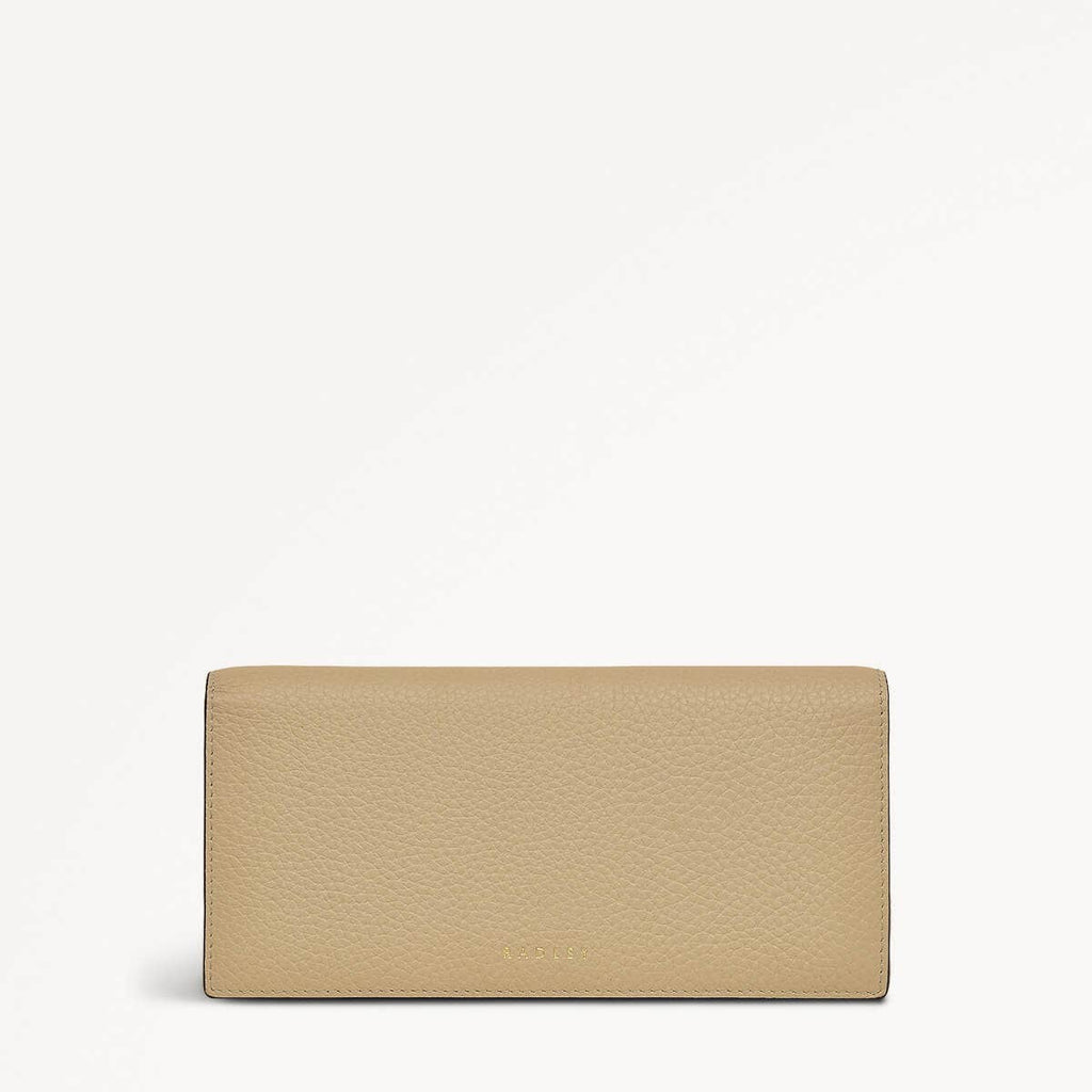 The Rathbone Leather Large Bifold Wallet in Stone - 110790
