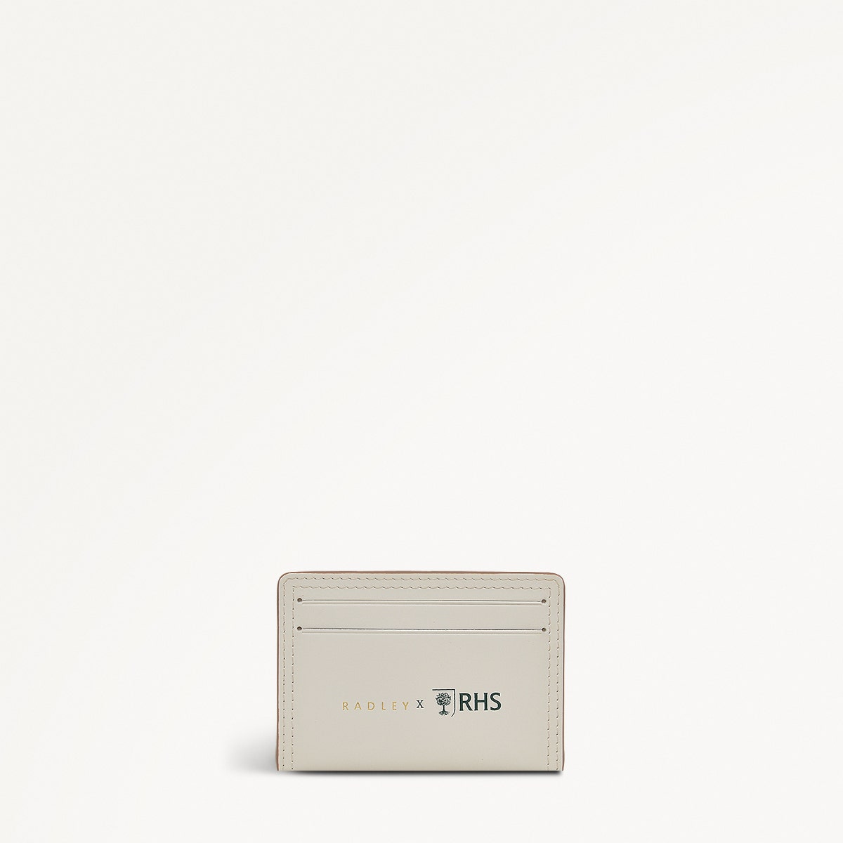 RHS SS25 Leather Small Card Holder in Chalk - 110804