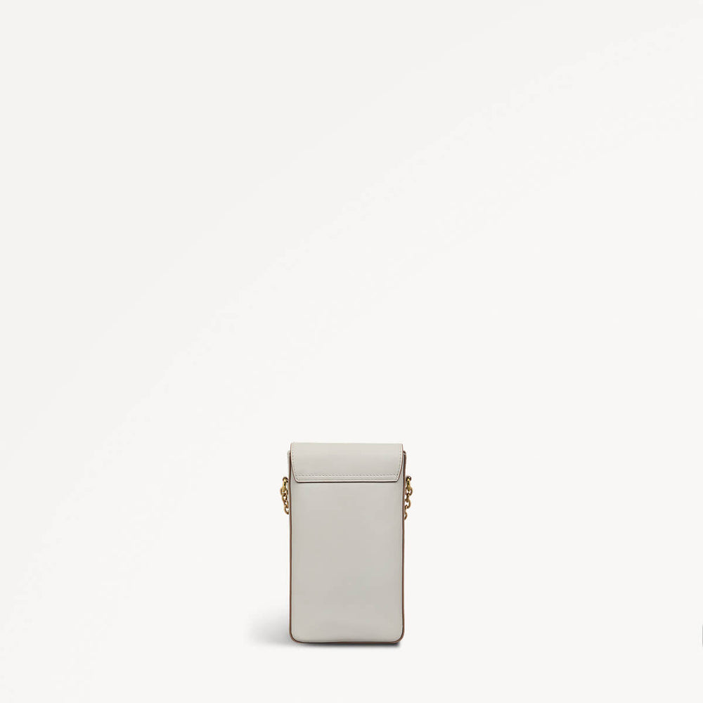RHS SS25 Leather Medium Phone Cross Body in Chalk - 110806