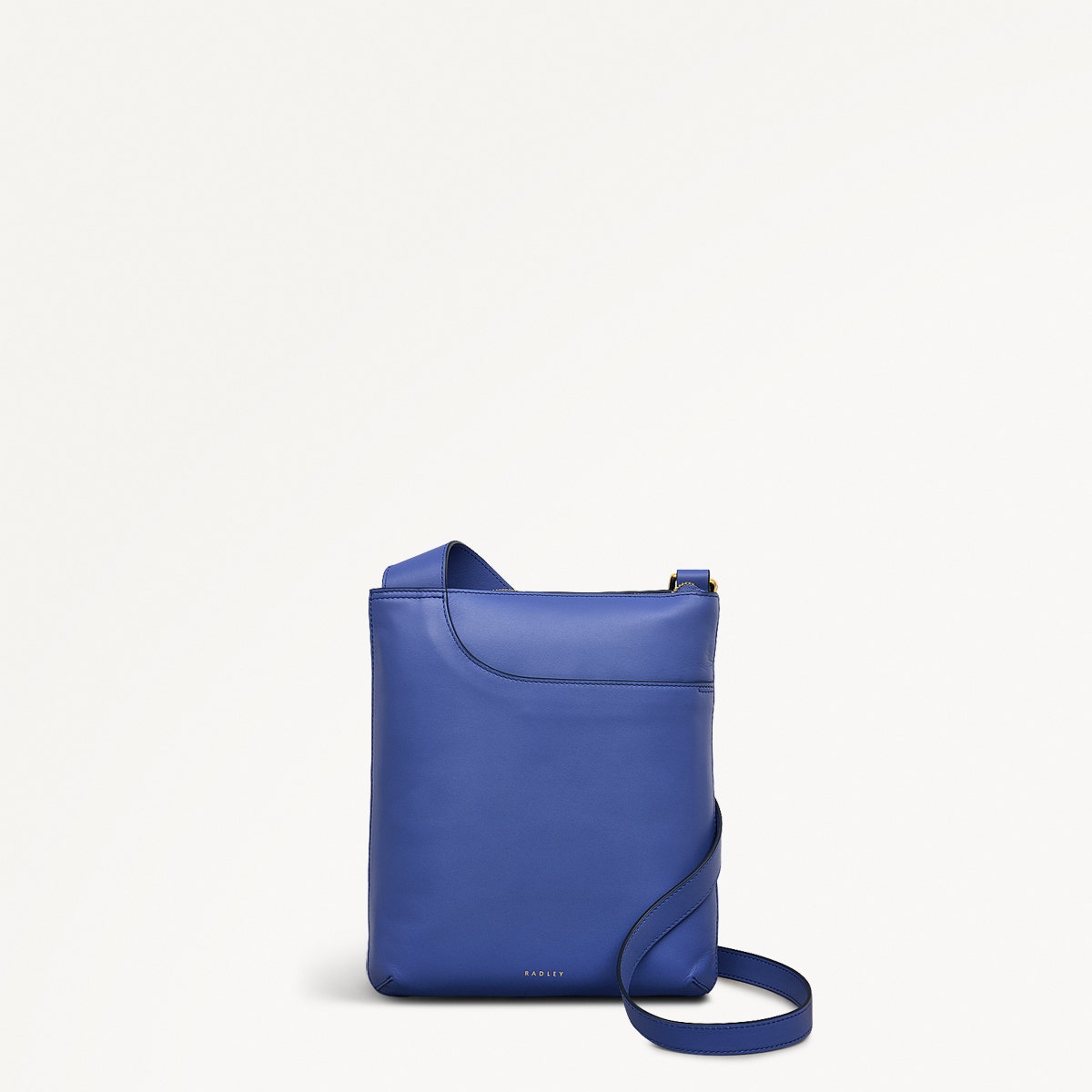 Yves Blue Medium Ziptop Cross Body Bag | Pockets SS25 | Radley London