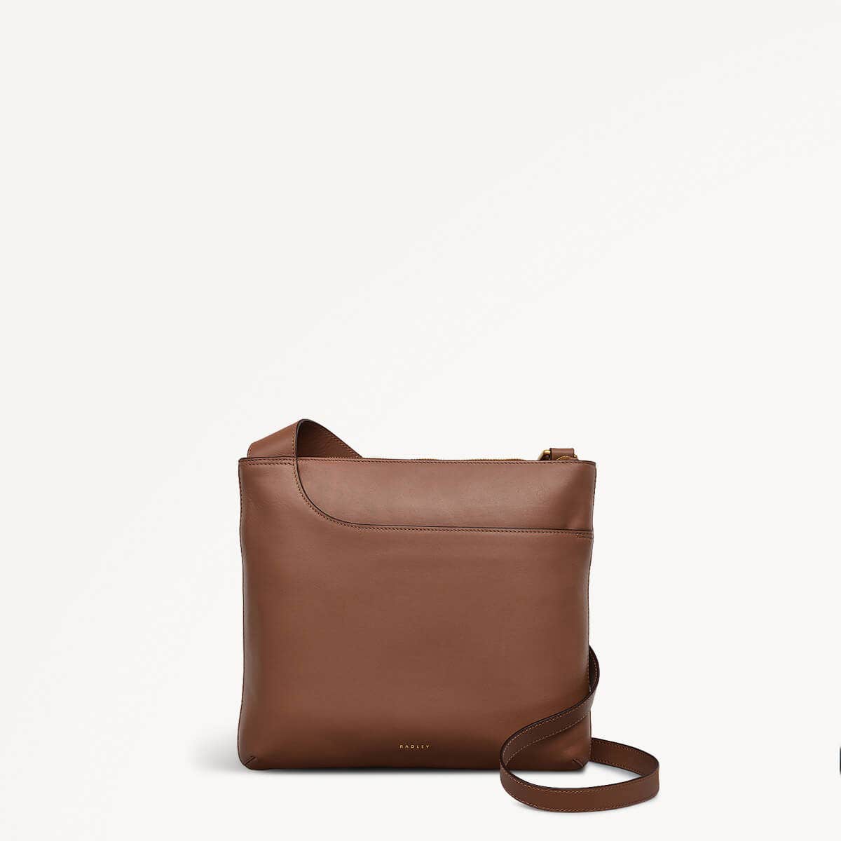 Pockets Large Ziptop Cross Body Saddle - 110813