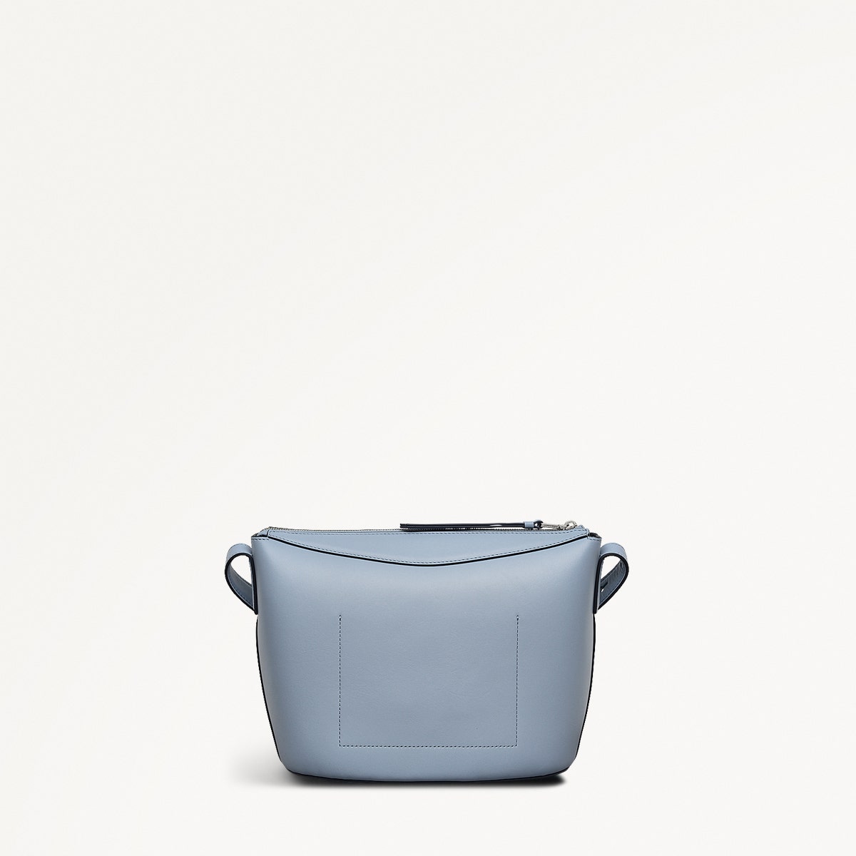 Oliver Gal My Blue Bag Remix キャンバス 41x41 Smoke Blue Small Ziptop Cross Body Bag | The Kensal SS25 | Radley