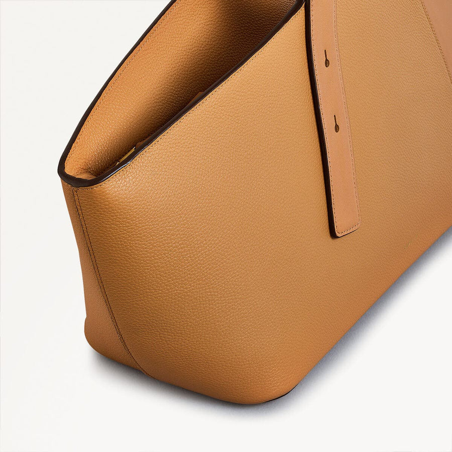 Freda Lane Large Ziptop Shoulder Dark Butter - 110816