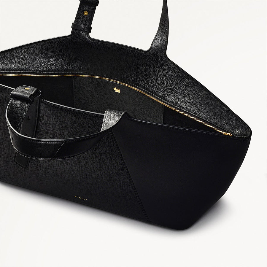 Freda Lane Large Ziptop Shoulder Black - 110817