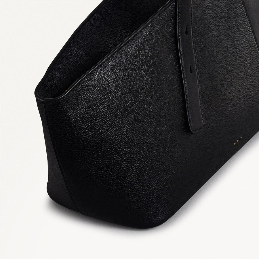 Freda Lane Large Ziptop Shoulder Black - 110817