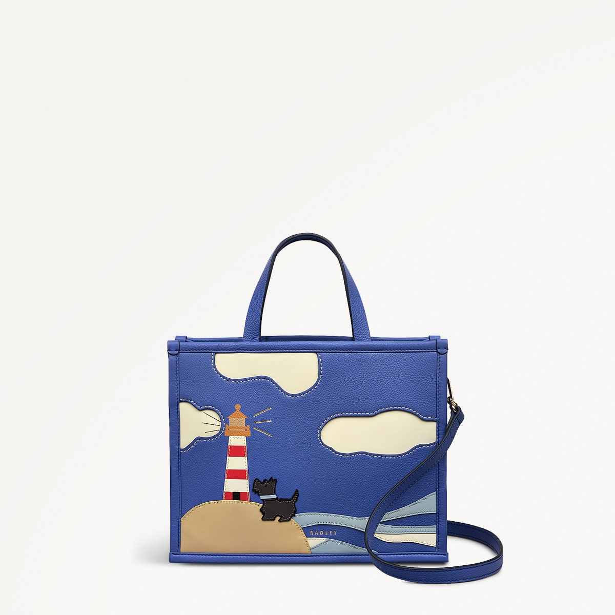 Shore Thing Small Ziptop Satchel Yves Blue - 110818