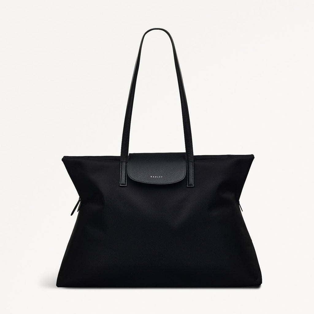 Pocket Essentials Medium Ziptop Tote Black - 110821