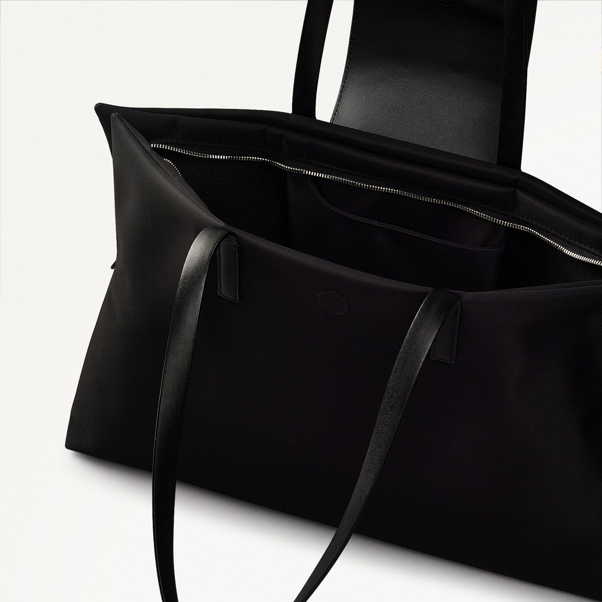 Pocket Essentials Medium Ziptop Tote Black - 110821