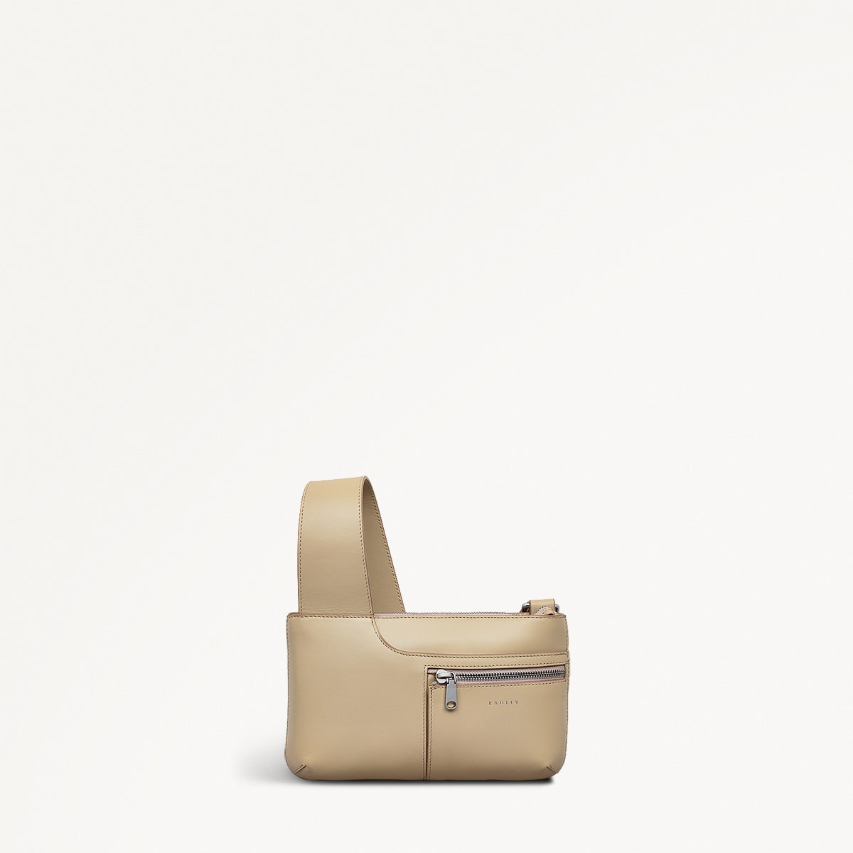 Pockets Mini Ziptop Cross Body Stone - 110828