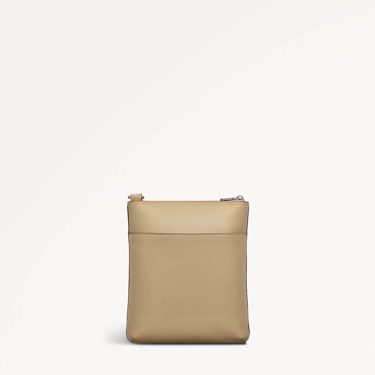Pockets Medium Ziptop Cross Body Stone - 110829