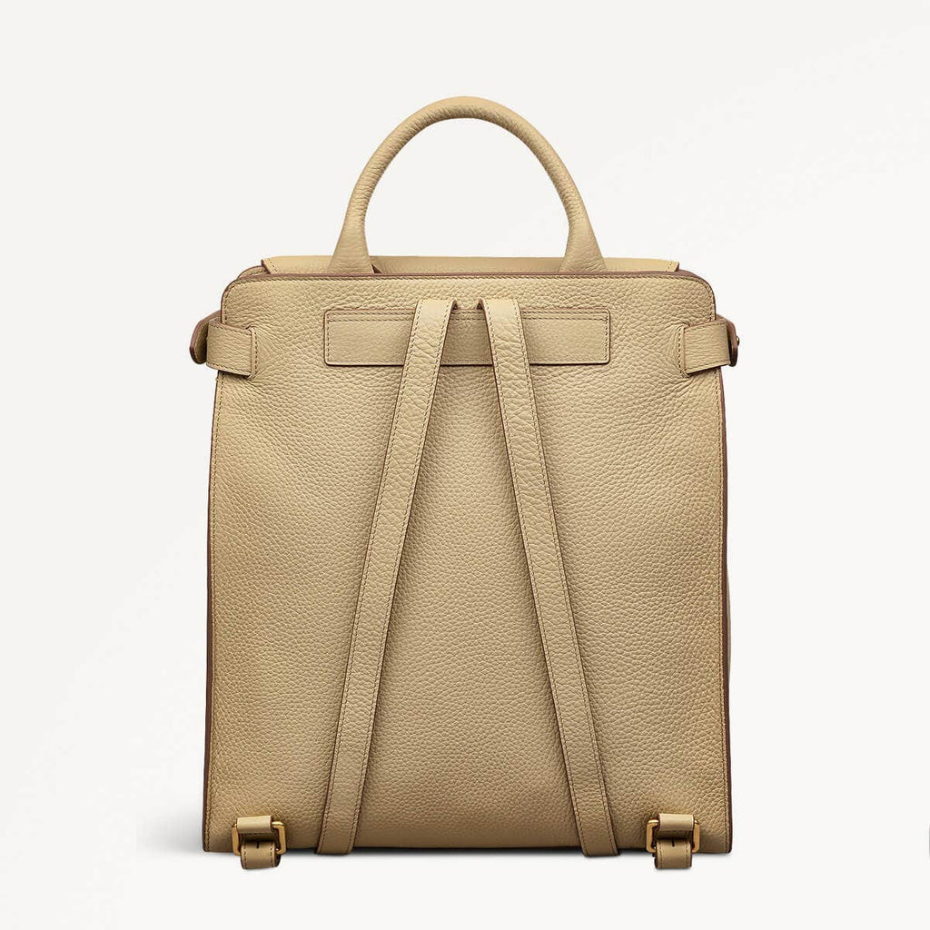 The Rathbone Large Flapover Backpack Stone - 110834