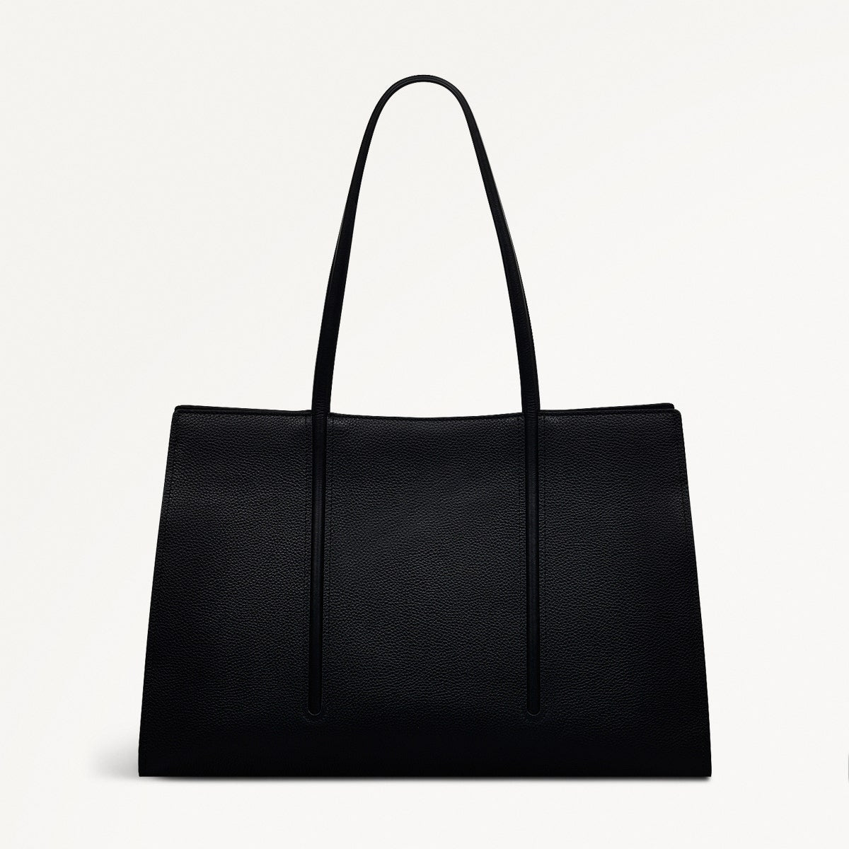 Portland Place Large Open Top Tote Black - 110838