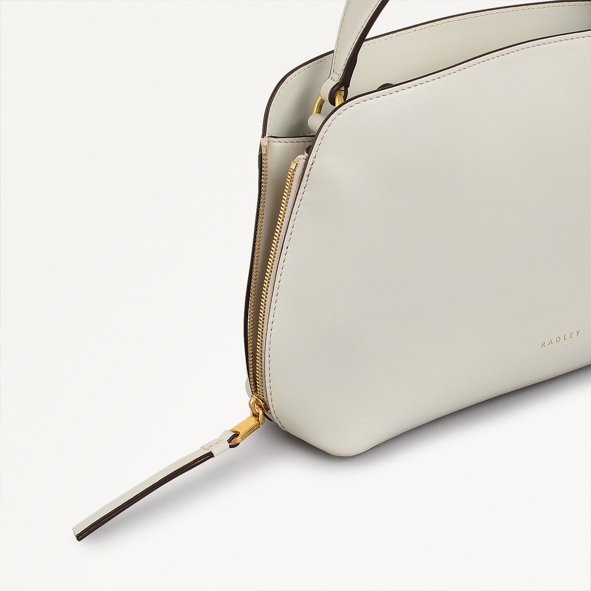Liverpool Street Small Open Top Satchel Chalk - 110839