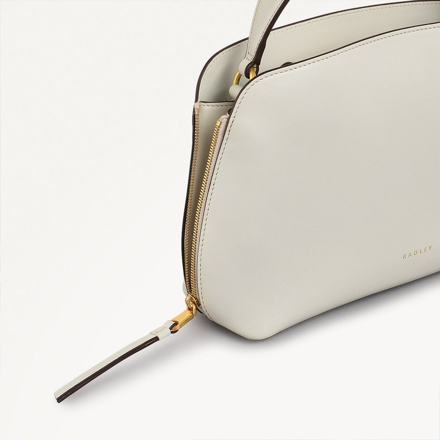 Liverpool Street Small Open Top Satchel Chalk - 110839