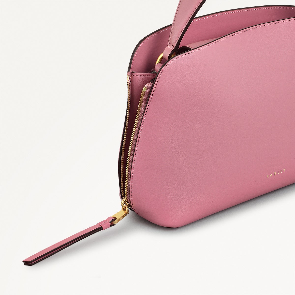 Liverpool Street Small Open Top Satchel Sienna Pink - 110840