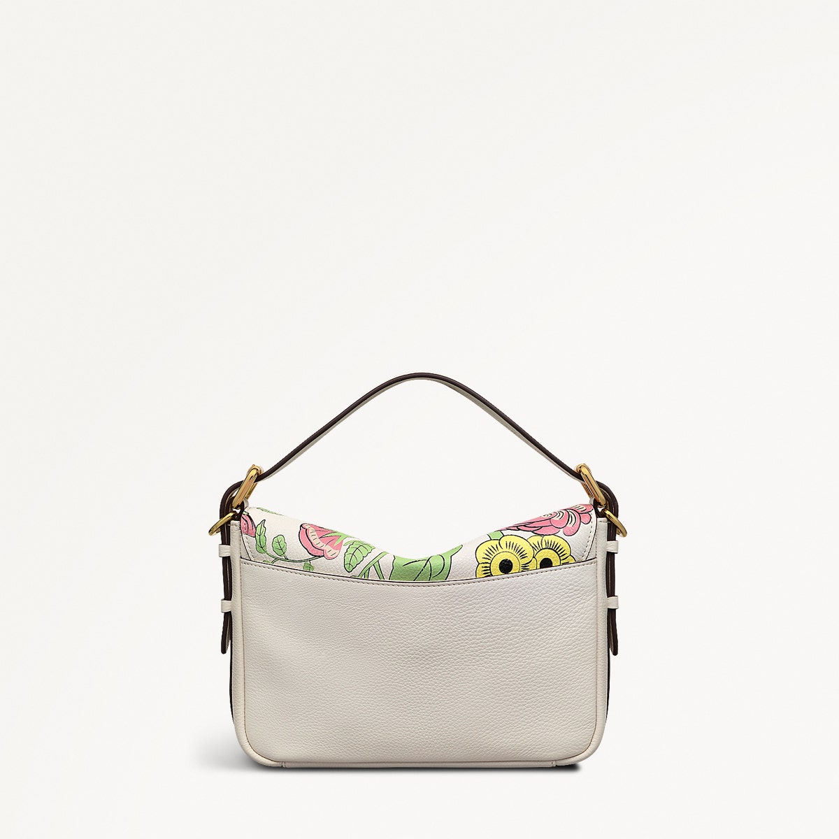 Rhs Ss25 Small Flapover Cross Body Chalk - 110850