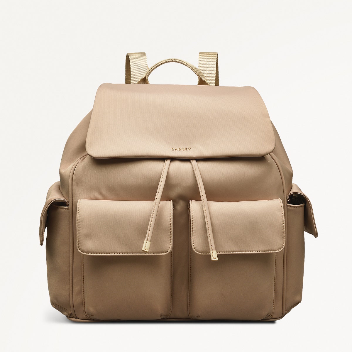 Guildford Grove Medium Flapover Backpack Stone - 110858