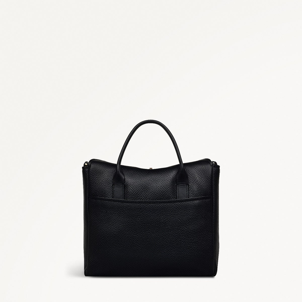 Carpenter Yard Small Flapover Satchel Black 1 - 110914