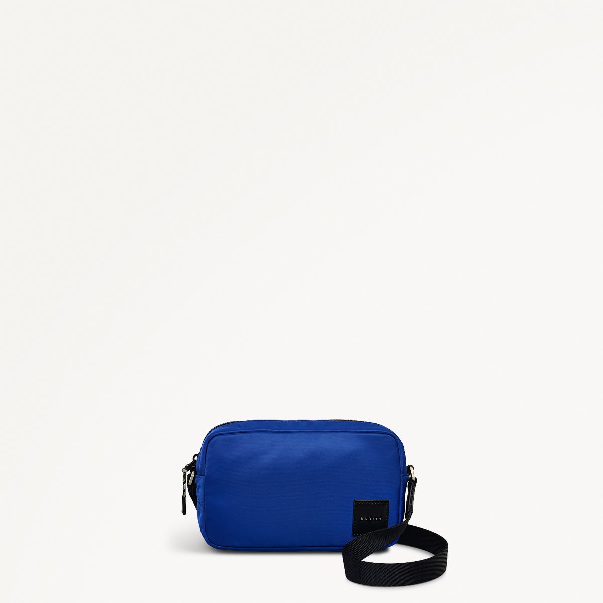 Yves Blue Mini Zip Around Crossbody | Blair Crescent Responsible