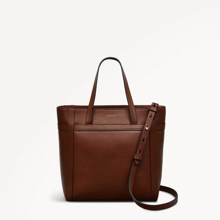 Derby Street Small Ziptop Satchel Bag - RHB26002