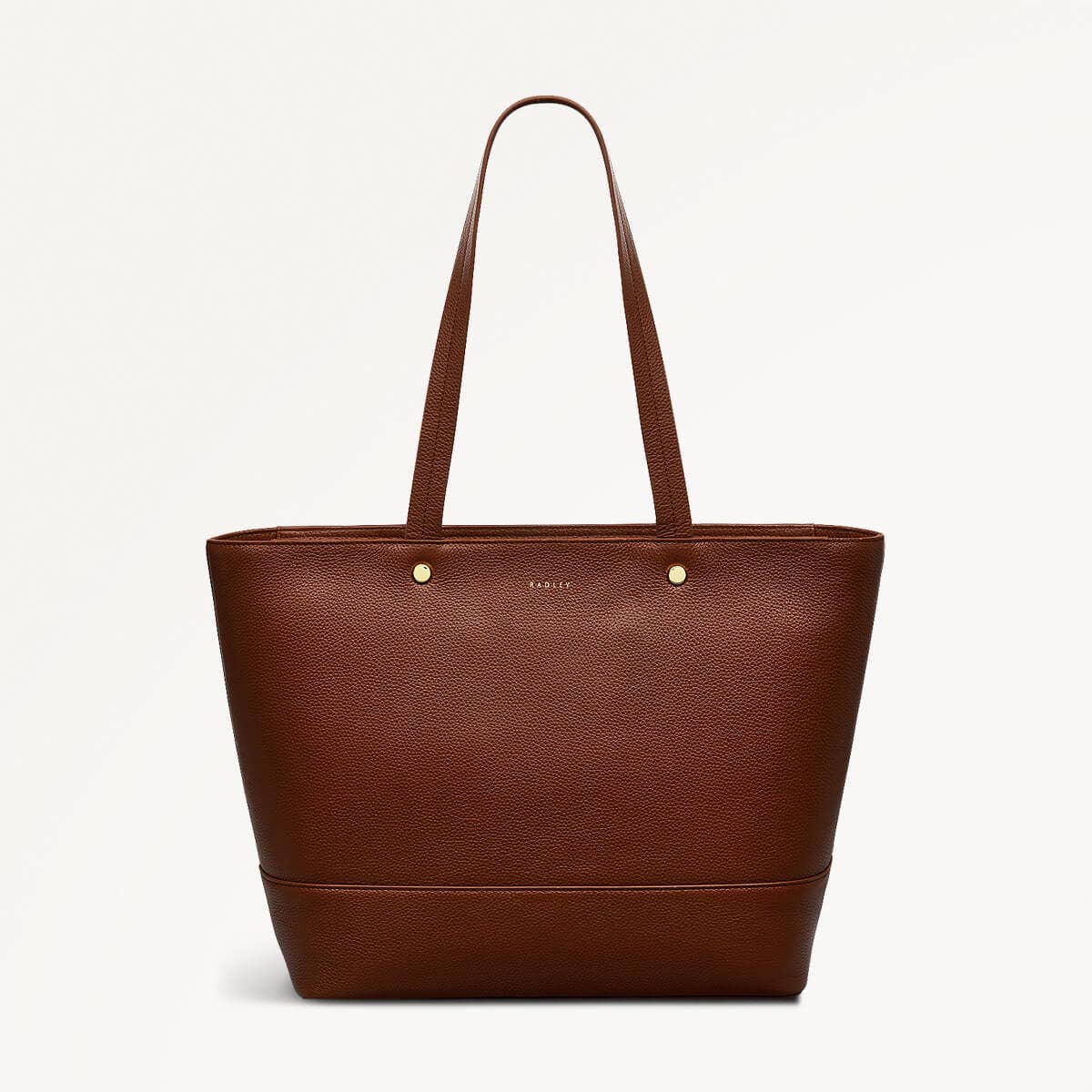 Isabella Road Leather Medium Ziptop Tote Bag in Tortoise - 110963
