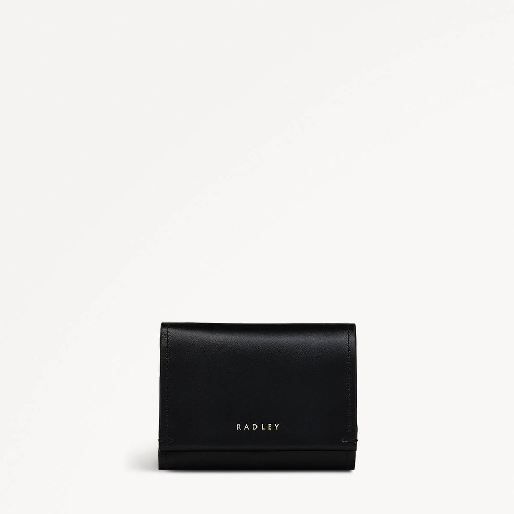Lexington Lane Leather Small Trifold Wallet in Black - 111122
