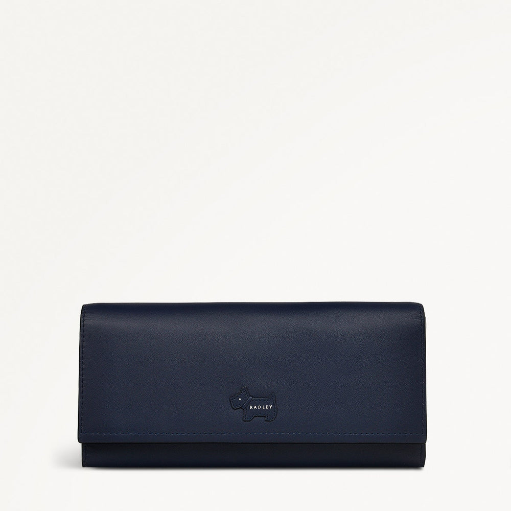Radley Dna - Protect Leather Large Flapover Wallet in Ink - 111148